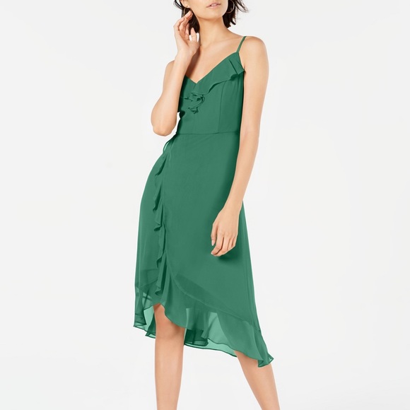 Green Kensie Dress - Picture 3 of 8